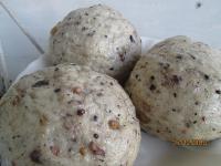 無糖芝麻雜糧饅頭6入(全素)