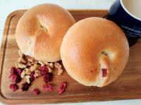 核桃蔓越莓貝果3入(奶素)